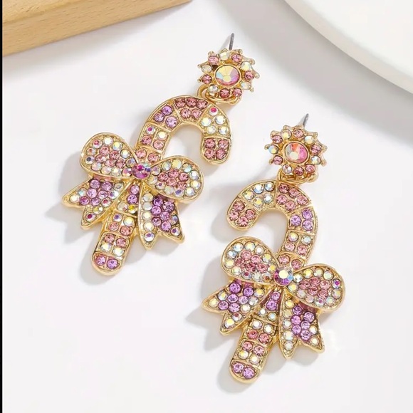 Rhinestone Candy Canes - Picture 2 of 7